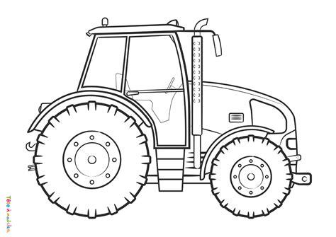 lèvres Visiter les grandsparents Marin tracteur a colorier a imprimer