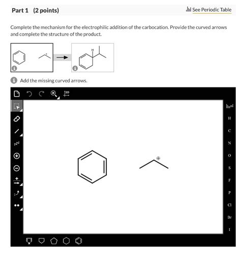 Solved Complete The Mechanism For The Electrophilic Addition Chegg