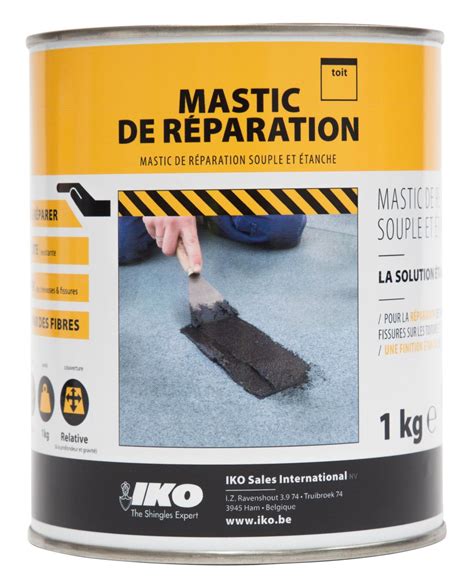 Mastic De R Paration Kg Noir Leroy Merlin