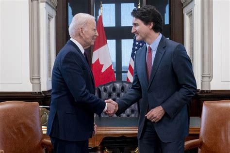 Politics Briefing Biden Meets With Trudeau On Parliament Hill During