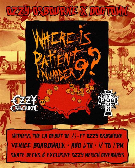 Where Is Patient Number 9? - Ozzy Osbourne Official Site