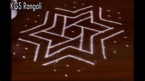 Easy Rangoli Designs With 11x6 Dots Easy Kolam Festive Rangoli