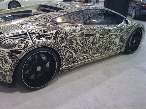 Its A Car But Thats Definitely An Art Car Motorcycle Paint Jobs