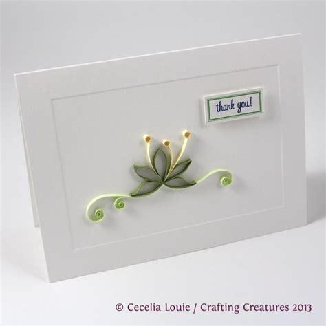 Welcome to Paper Zen ~ Cecelia Louie: Quilled Thank You Cards (1 of 8)