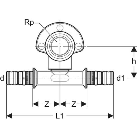 Geberit Mepla T Elbow Tap Connector Offset Geberit Product Catalogue