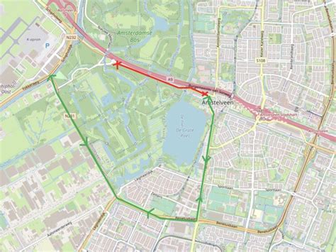 Rijkswaterstaat Werkt Aan A9 In Het Bos Amsterdamse Bos