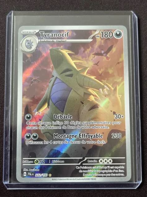 CARTE POKÉMON TYRANOCIF 222 193 EV02 Evolution à Paldea FR Neuf EUR 39