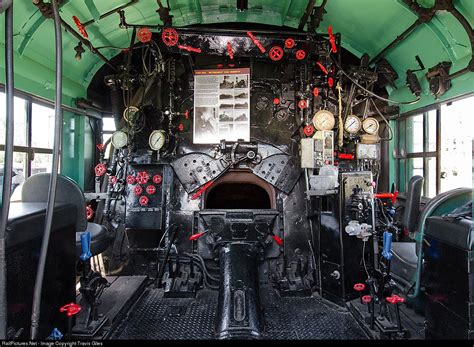 Interior view of greenbrier class locomotive 614. | Steam locomotive, Railroad photography ...