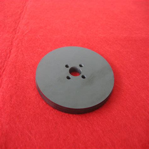 Customized Yttria Stabilized Black Zirconia Zro Ceramic Punching Wafer