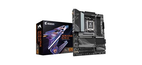 เมนบอรด Gigabyte Mainboard X670 AORUS ELITE AX AM5