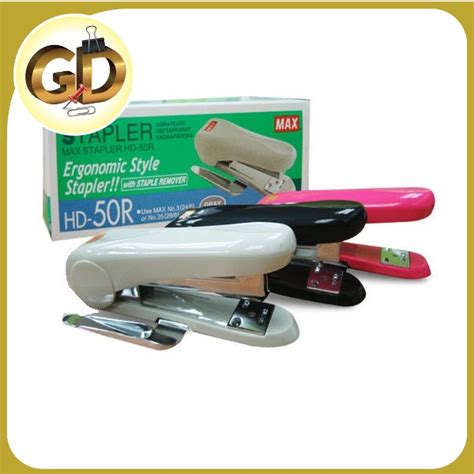 Max Stapler Hd R With Stapler Remover Mengeluar Dawai Kokot Shopee