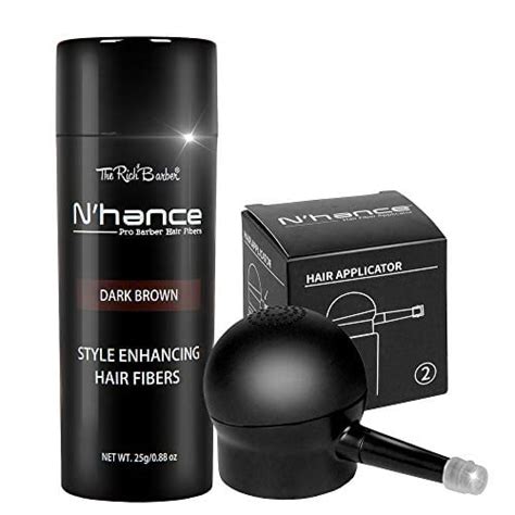 The Rich Barber NHance Hair Fibers Applicator Set Natural