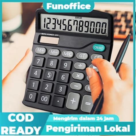 Jual Kalkulator Desktop Kalkulator Fungsi Standar Dengan Layar Lcd