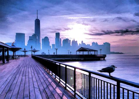 Jersey city skyline - ranchdarelo