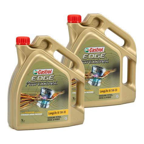 Castrol Edge Professional Motor L L Titanium Longlife Iii W W