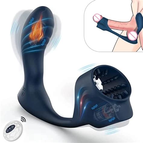 Vibrador Anal Masculino Massageador De Pr Stata P Nis Manga Anel