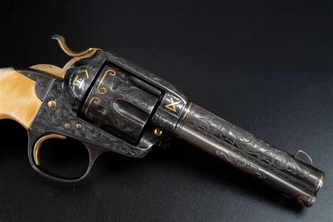 Colt SAA Bisley 32 WCF Engraved Artistry Luxus Capital