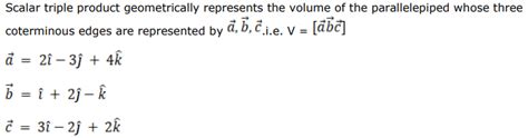 Find The Volume Of The Parallelepiped Whose Edges Are Represented By