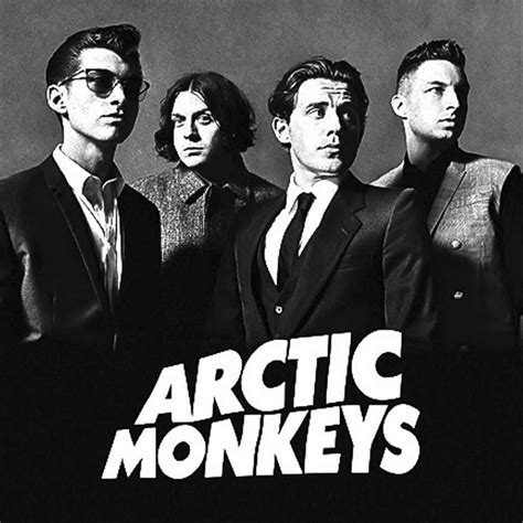 Arctic Monkeys Rock Band Grayscale Poster Ipad Wallpapers Free Download