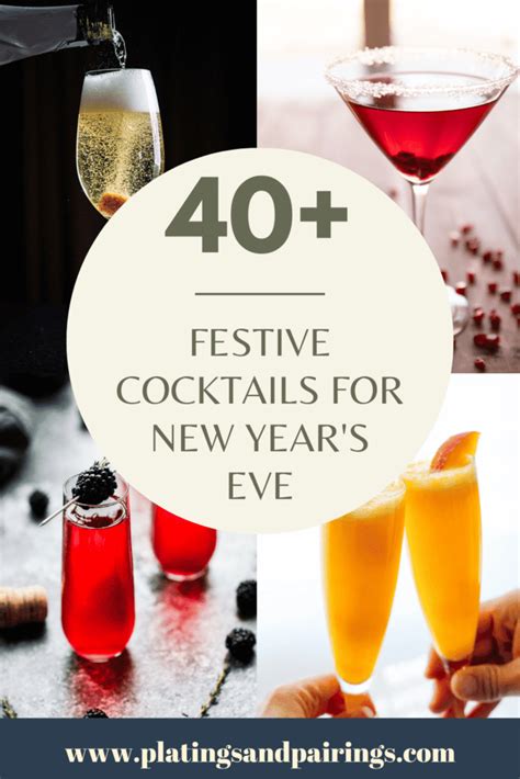 Cocktails For New Year S Eve Festive Drink Recipes