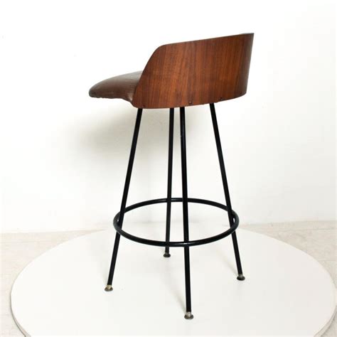 Mid Century Modern Walnut Bar Stool By Chet Beardsley At 1stdibs