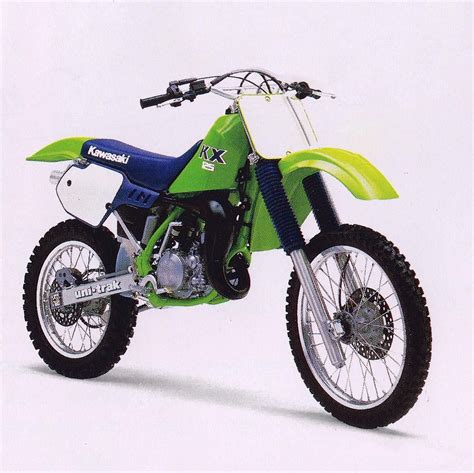 Kawasakis All New Kx125 For 1988 This Is Actually The Japanese Model