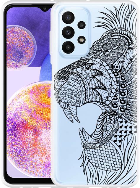 Samsung Galaxy A Hoesje Leeuw Mandala Designed By Cazy Bol