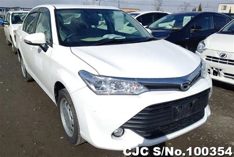 2017 Toyota Corolla Axio White For Sale Stock No 100354 Japanese