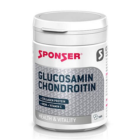SPONSER® GLUCOSAMIN CHONDROITIN + MSM 180 St - Shop Apotheke