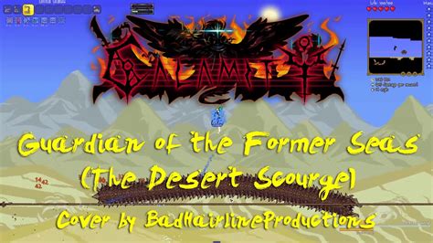 Terraria Guardian Of The Former Seas The Desert Scourge Cover