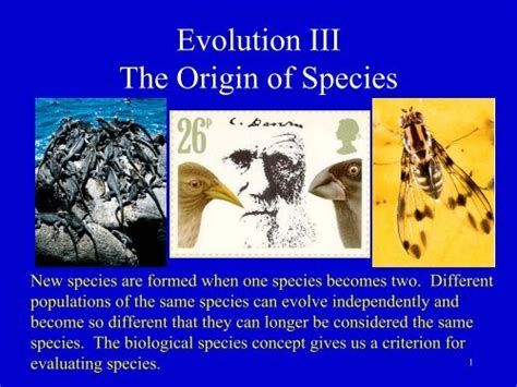 Origin of Species