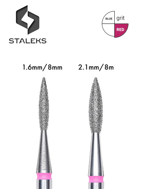 Best Selling Staleks Nail Drill Bits Pointed Flame