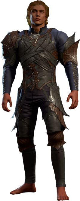 File Drow Studded Leather Armour High Elf Front Model Webp Bg Wiki