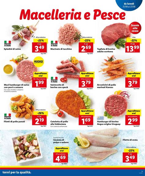 Volantino Lidl Dal 21 Al 27 Agosto 2023