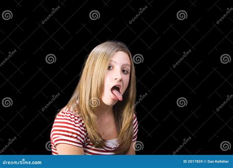 Tween Girls Tongue Tease Telegraph