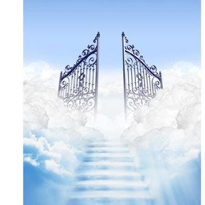 Heaven Background Png Memorial Stairs To Heaven Gate Etsy