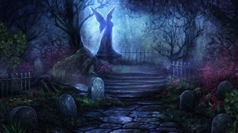 Anime Cemetery Wallpaper 1280x800 64294 Baltana