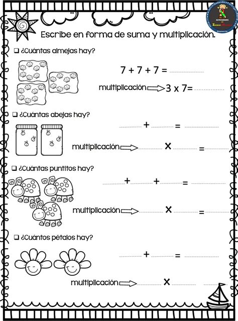 Aprendemos A Multiplicar De Forma Divertida Aprender Jugando