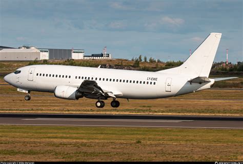 LY EWE GetJet Airlines Boeing 737 33R Photo By Mikko Mertanen ID