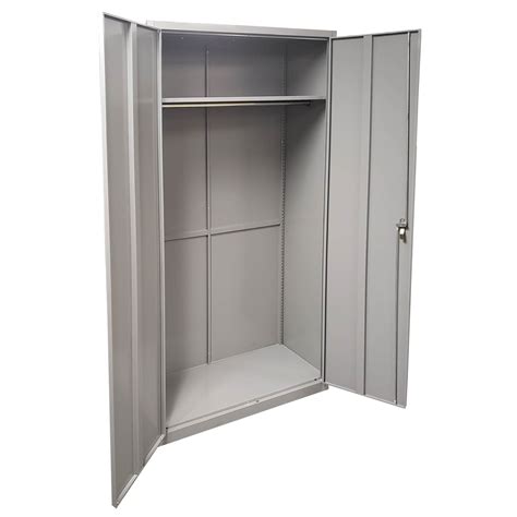 Rs1286 Metal Wardrobe Cabinet With Coat Rod Republic