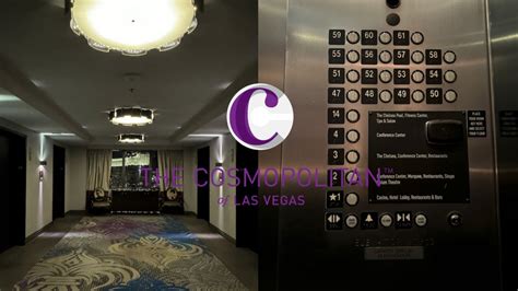 INSANE ThyssenKrupp High Rise Traction Elevators The Cosmopolitan