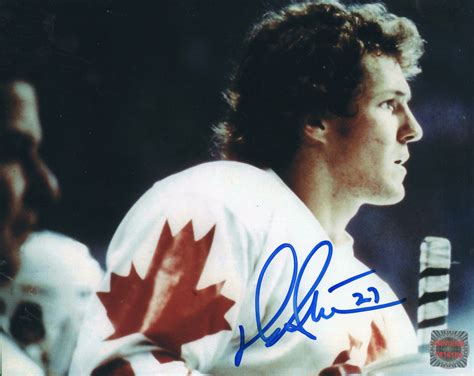 Darryl Sittler Team Canada Autographed 8x10 Photo Canada Pop Culture And Sports Collectibles