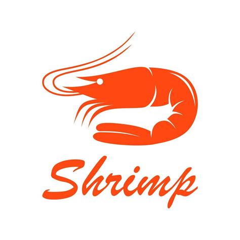 Shrimp Logo Vector 7688869 Vector Art At Vecteezy