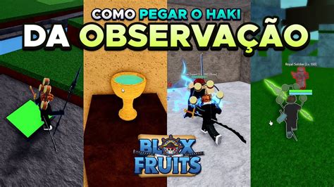 PEGANDO O HAKI da OBSERVAÇÃO no 1 SEA e o BARBA BRANCA Noob no Blox