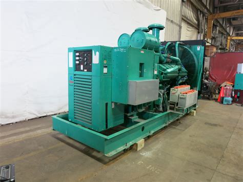 Used Cummins DFJA Diesel Generator | 2437 Hrs | 750 KW | 47500 Price | CSDG