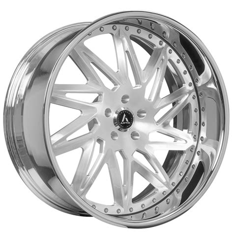 24 Artis Forged Wheels Slidell Brushed Rims Atf130 9