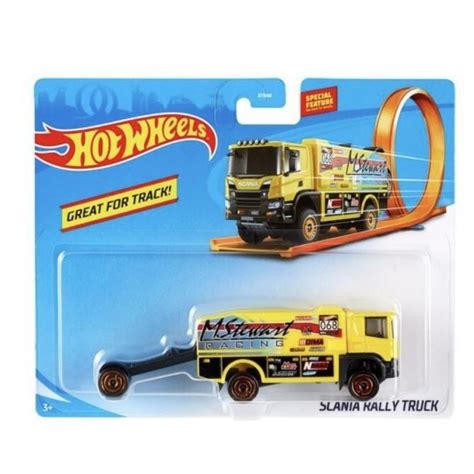 Jual Hot Wheels Track Stars Scania Rally Truck Shopee Indonesia