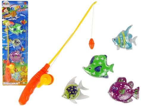 Fishing Game Fish Set Fish + Fishing Rod | Toys \ Games