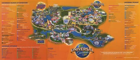 Maps Of Universal Orlando Resort's Parks And Hotels - Universal Studios ...