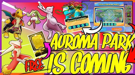 AUROMA PARK IS COMING Blaziken Most Broken Pokemon Pokemon Unite